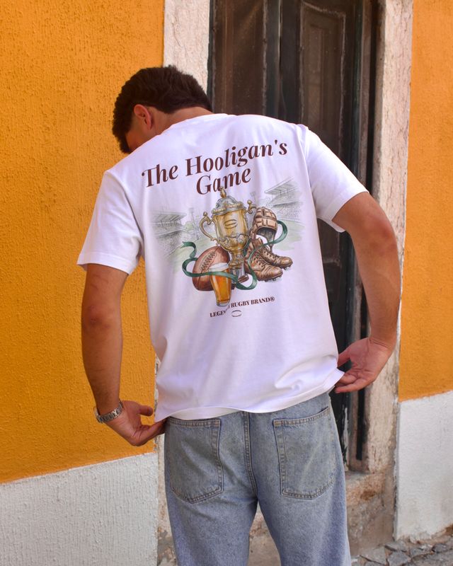 Hooligan's Tee White