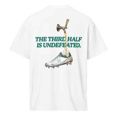 Third Half Tee White