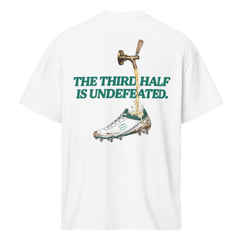 Third Half Tee White