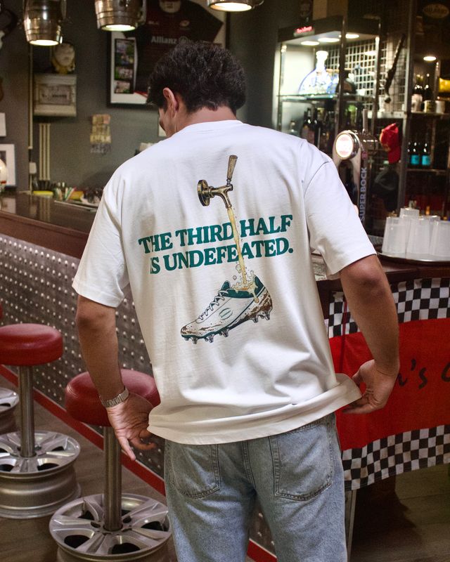 Third Half Tee White