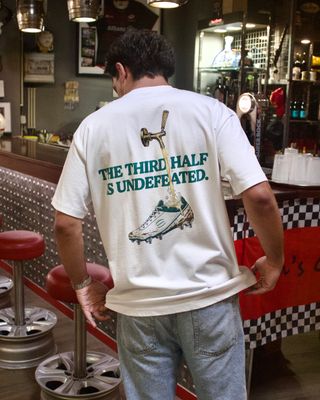 Third Half Tee White