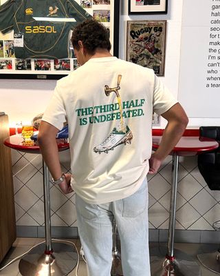 Third Half Tee Off-White