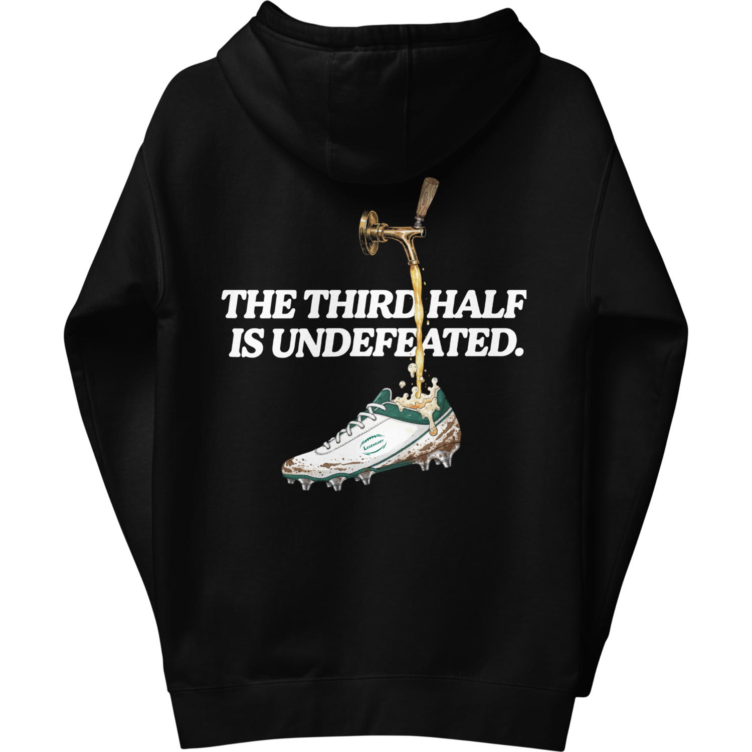 Third Half Hoodie Black