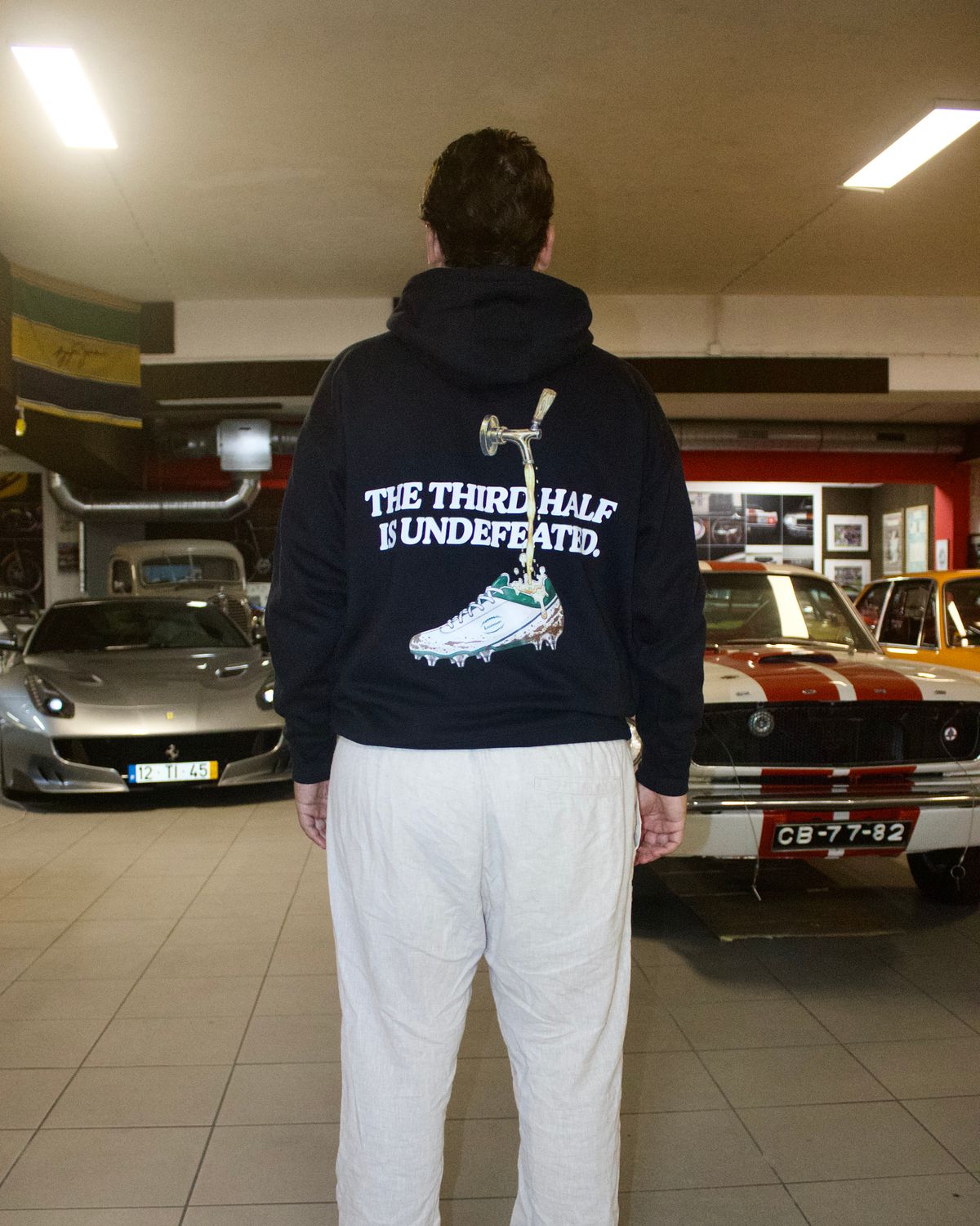 Third Half Hoodie Black