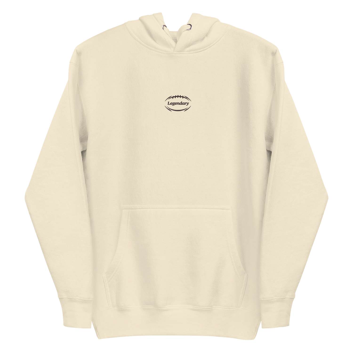 Hot Girls Play Rugby Hoodie Marshmallow