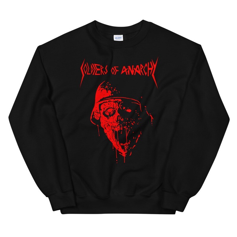 Zombie Soldier Unisex Sweatshirt