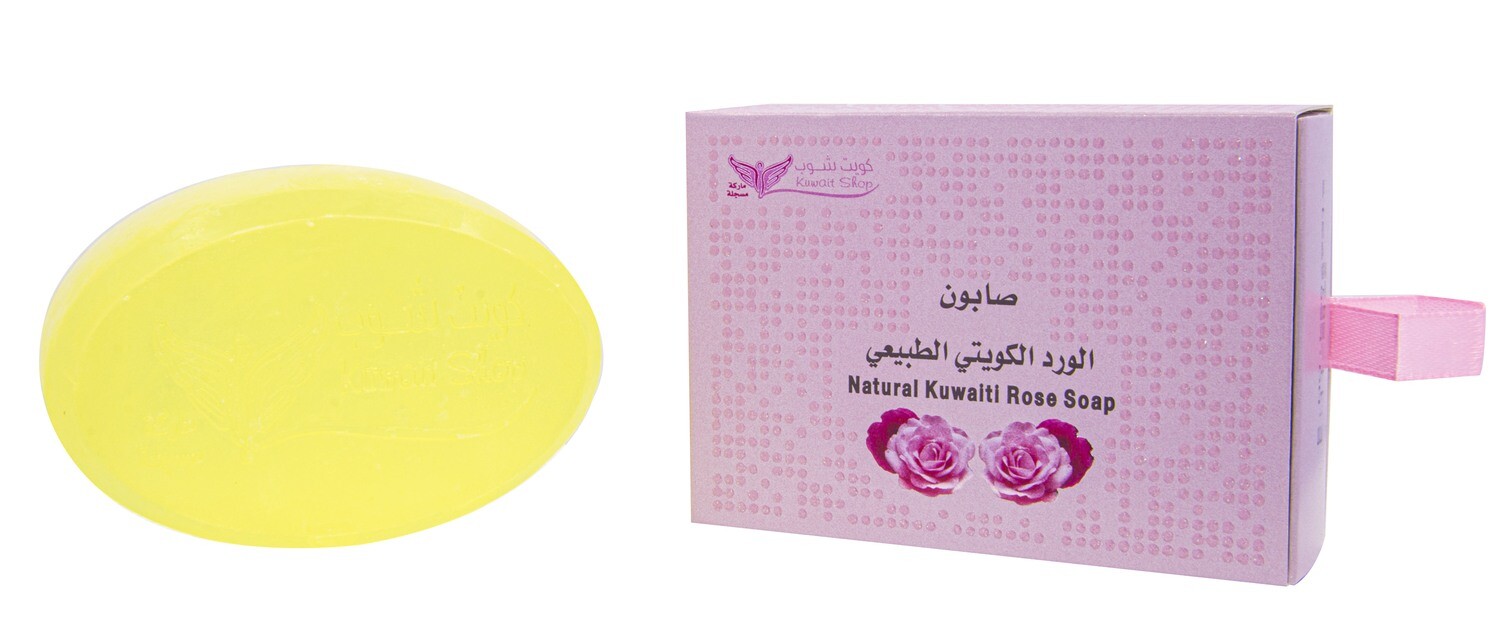 Kuwaiti Rose Soap By Kuwait Shop صابون الورد الكويتي