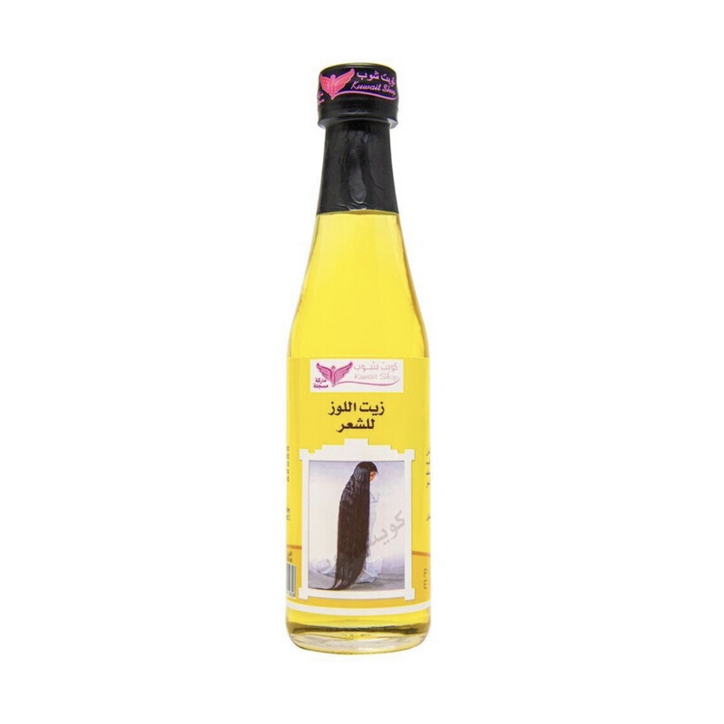 Almond Oil for Hair By Kuwait Shop زيت اللوز للشعر