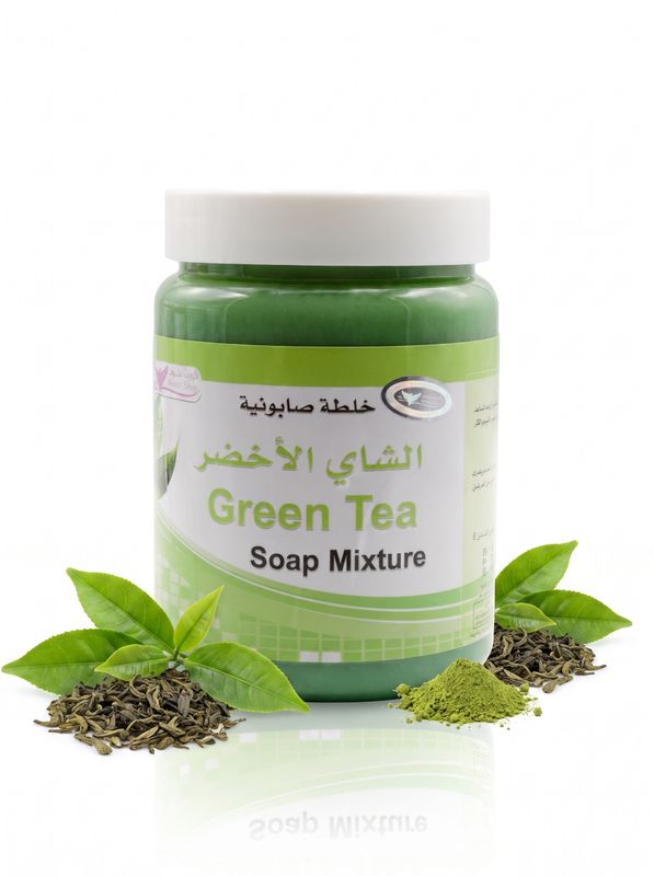 Green Tea Mix Soap 500g By Kuwait Shop صابونية الشاي الأخضر