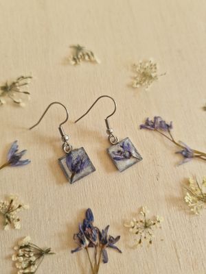 Orecchini scilla quadrati