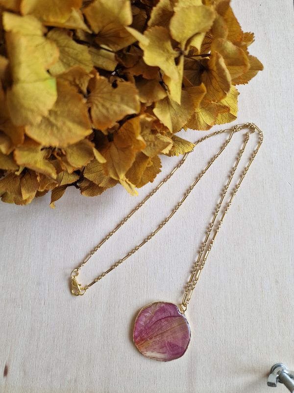 Croco rosa e bougainvillea 