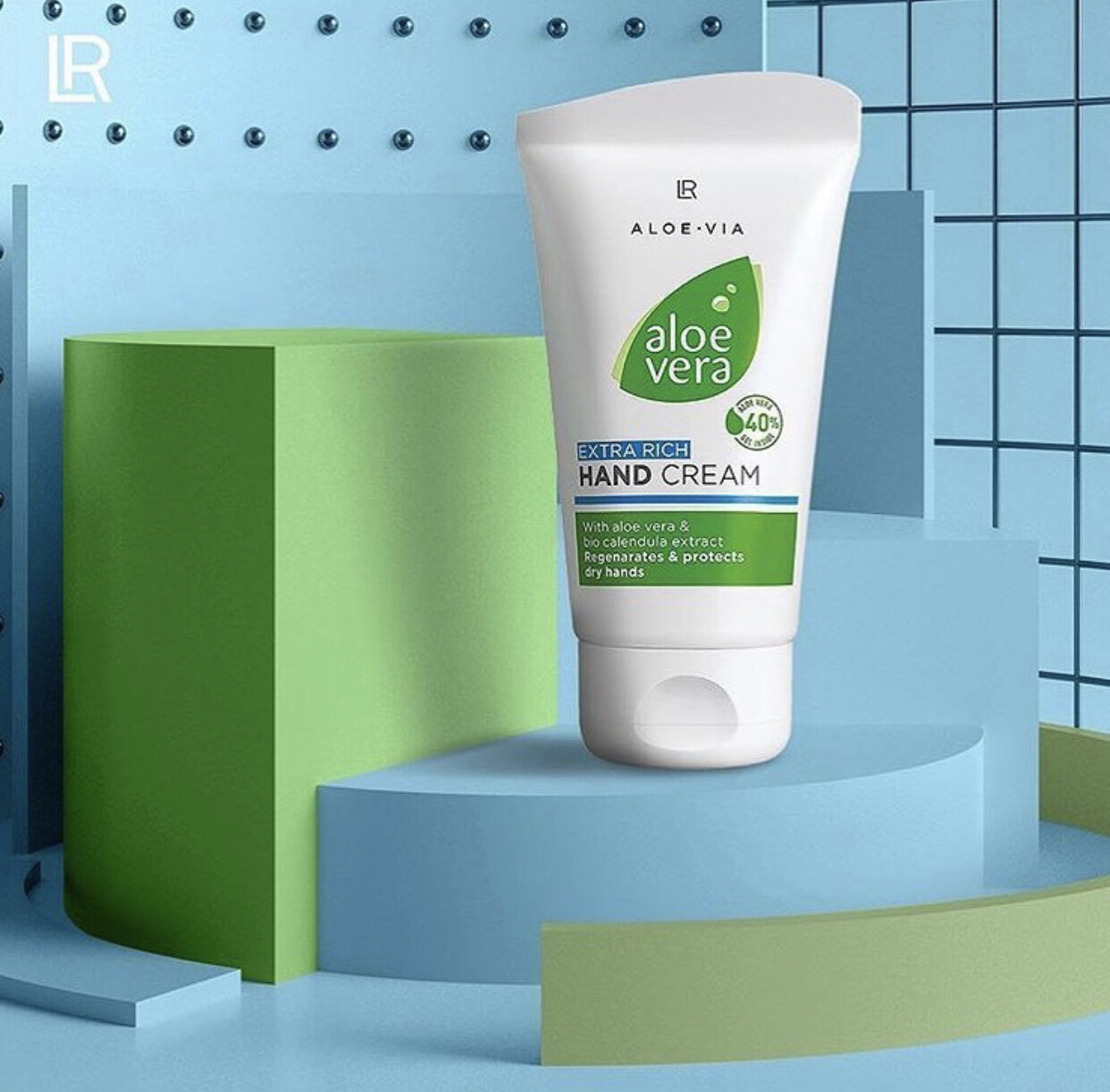 Aloe Vera Crème extra riche pour les mains.