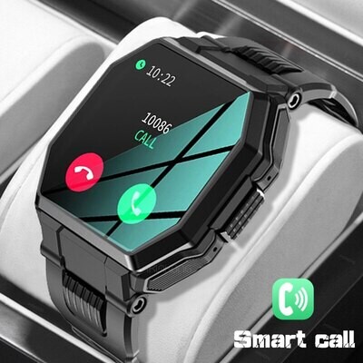 2021 New S9 Smart Watch Bluetooth Call Mens Full Touch Sports Fitness Tracker Blood Pressure