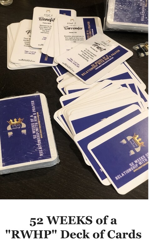 52 Weeks of RWH &amp; Prayer Deck of Cards