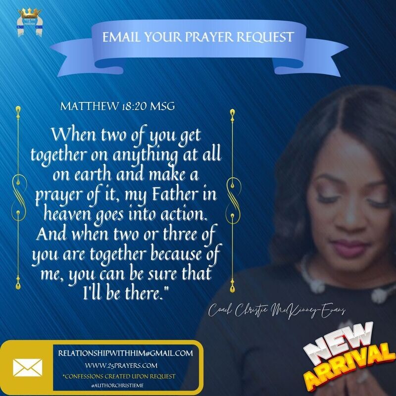 THE POWER OF PRAYER AGREEMENT &amp; CONFESSION📨