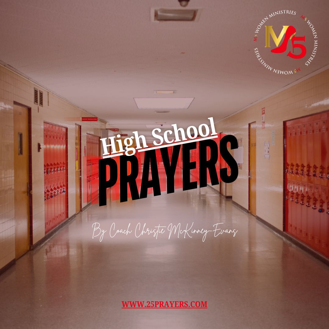 10-High School Prayers (FREE) by Coach Christie