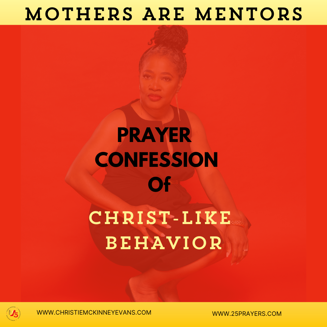 Mothers Are Mentors Prayer-Week 1