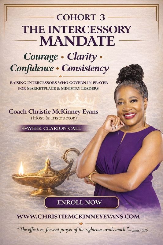 THE INTERCESSORY MANDATE-COHORT 3