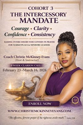 THE INTERCESSORY MANDATE-COHORT 3