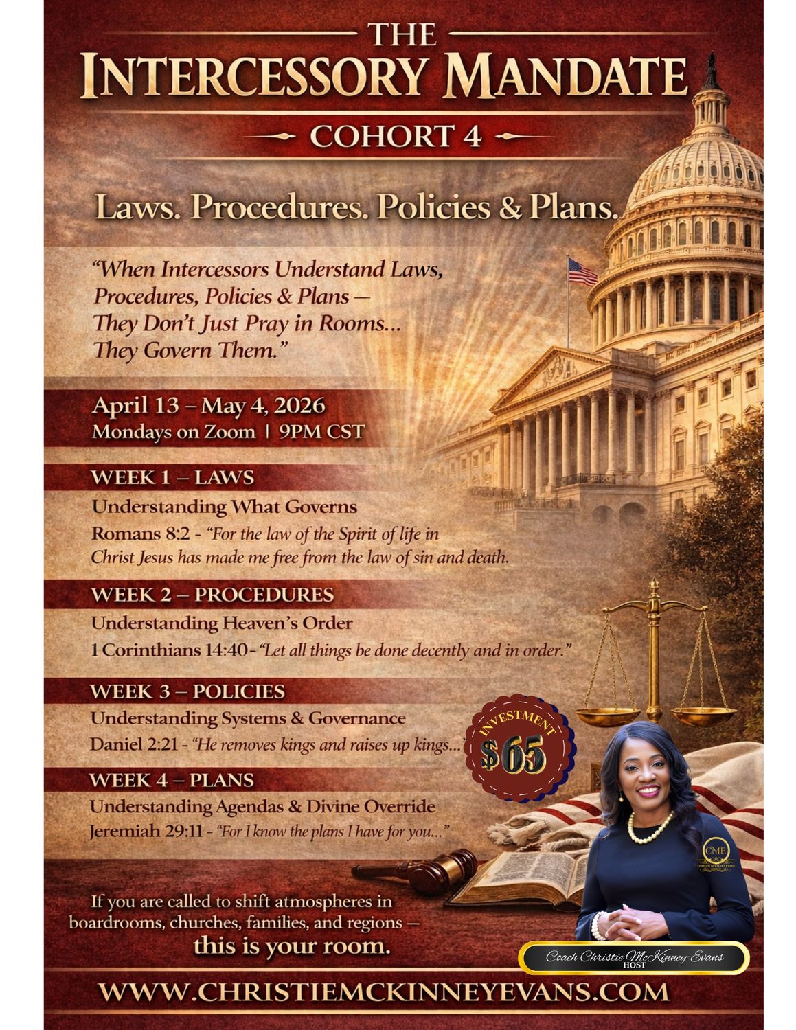 Intercessory Mandate- Cohort 4