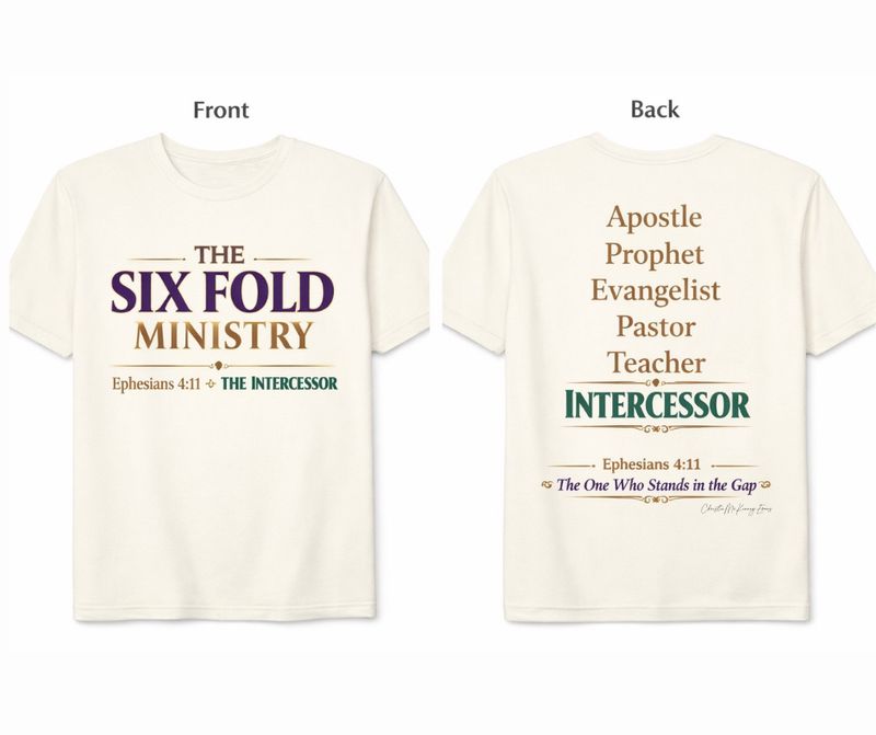 THE SIX FOLD MINISTRY (UNISEX T-SHIRT)