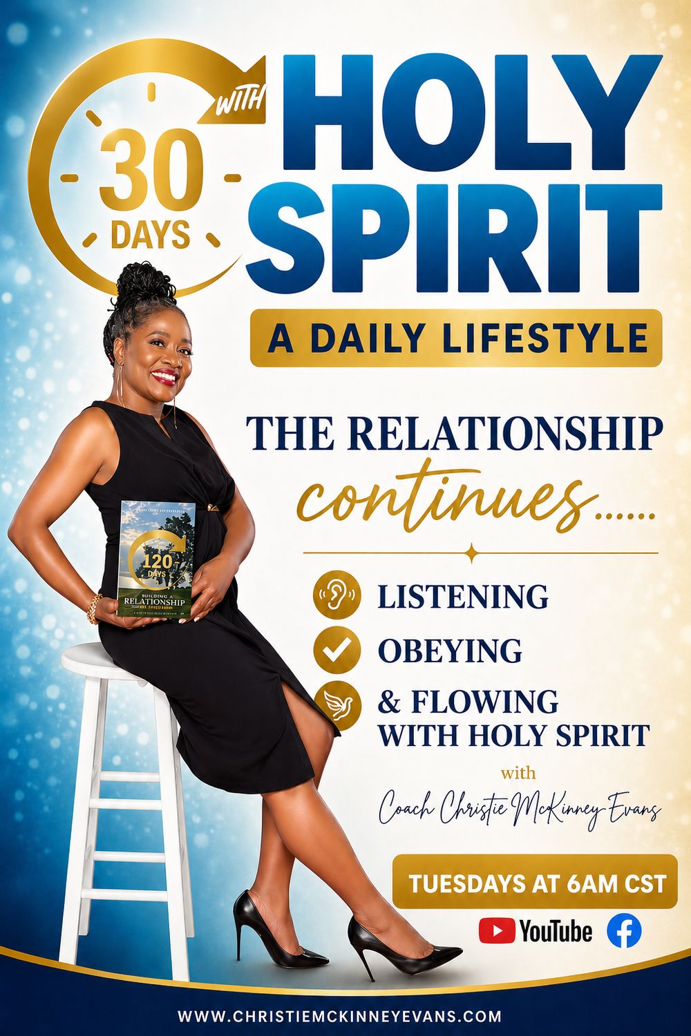 30-Days with Holy Spirit- Refillable Devotional -It’s A Lifestyle