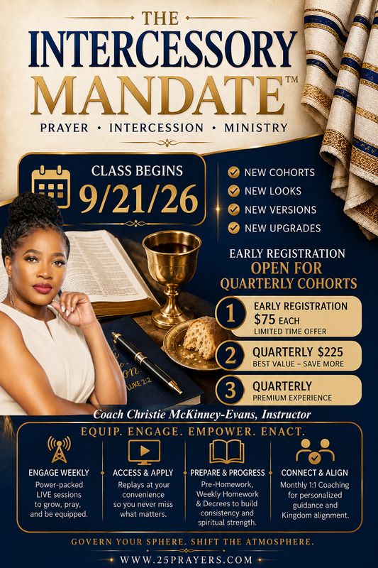 The Intercessory Mandate™ Cohort 8