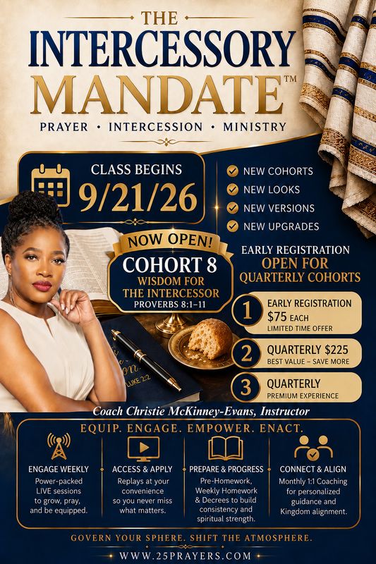 The Intercessory Mandate™ Cohort 8