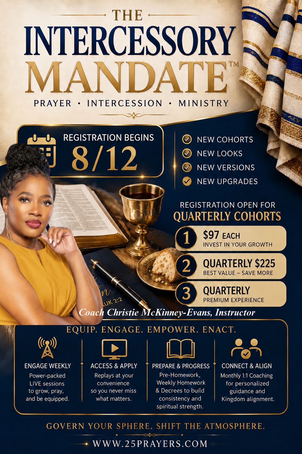 The Intercessory Mandate™ Quarterly Cohorts 8-10