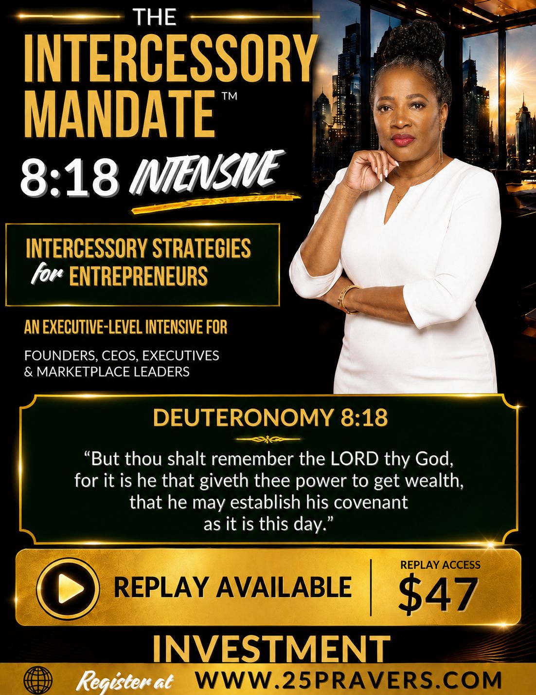 🚨 THE INTERCESSORY MANDATE™ INTENSIVE
