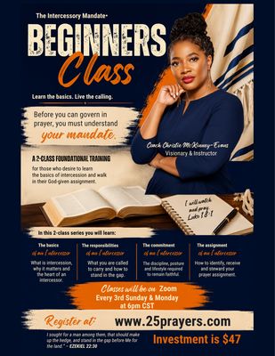 THE INTERCESSORY MANDATE™ 2-DAY Foundational