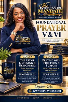 Foundational Prayer Classes V &amp; VI