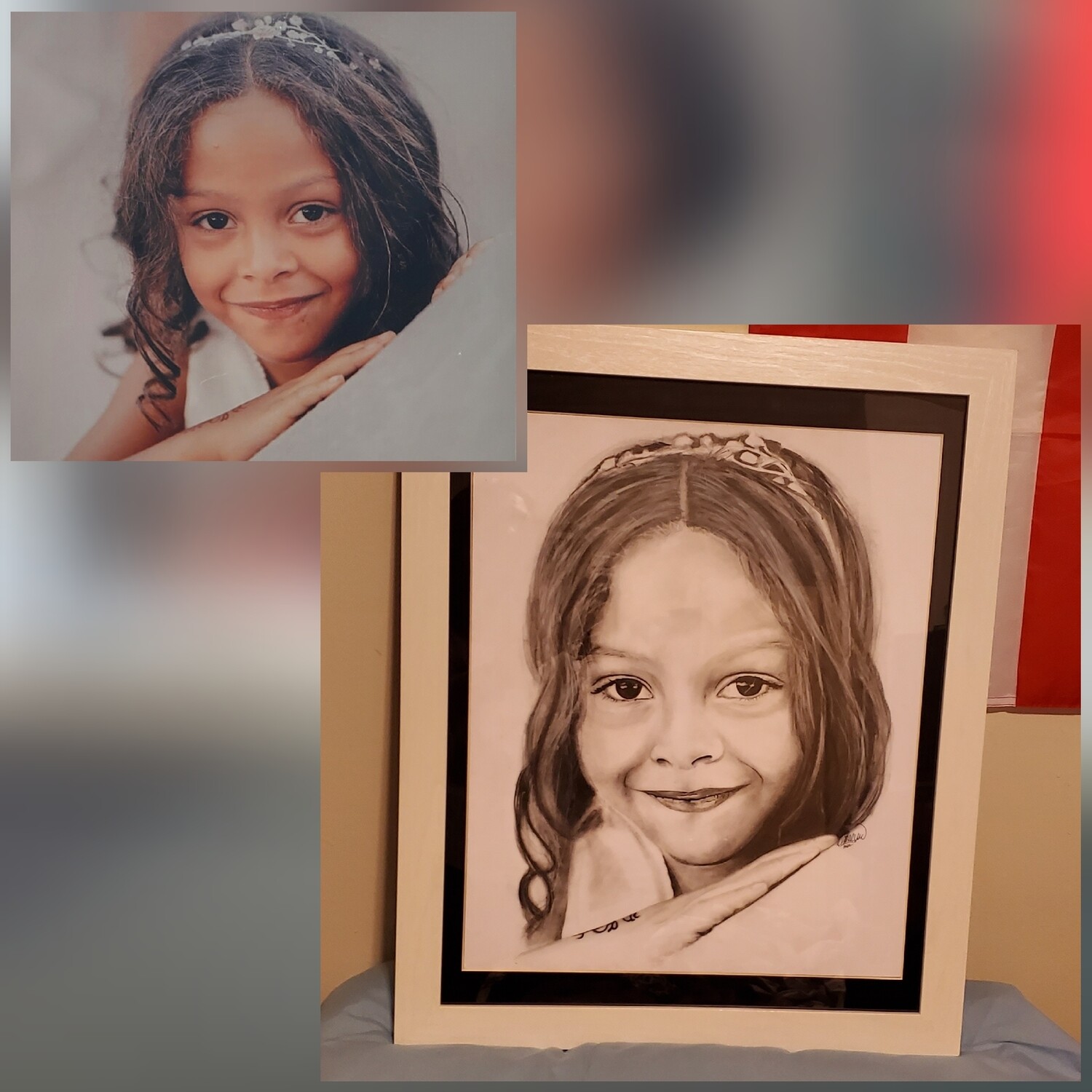 Portraits from Photo on Commission ( Starting at $250.00)