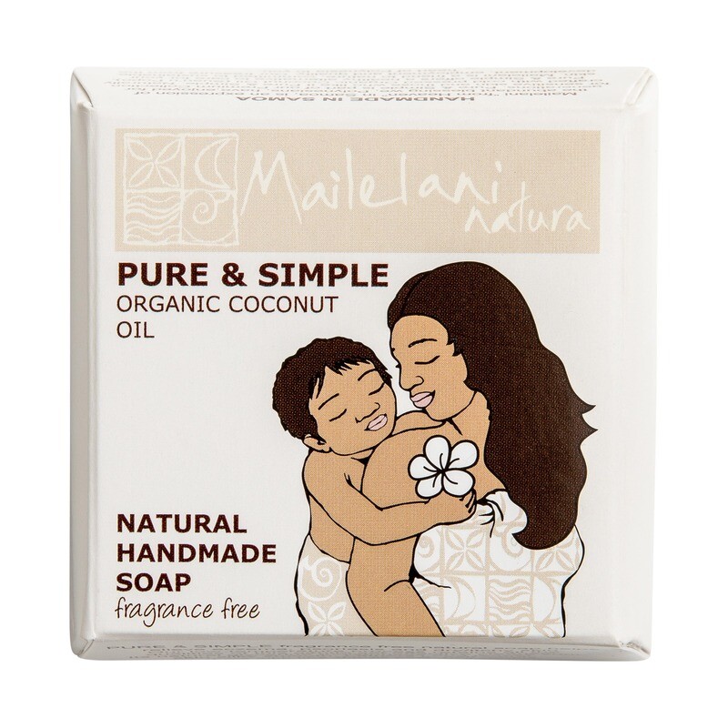 Pure & Simple Coconut Handmade Soap 110g / 3.9 oz