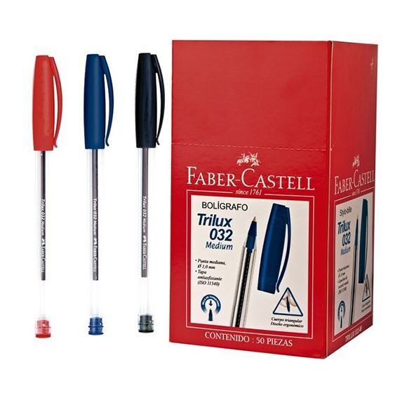 BOLIGRAFO FABER CASTELL TRILUX 032