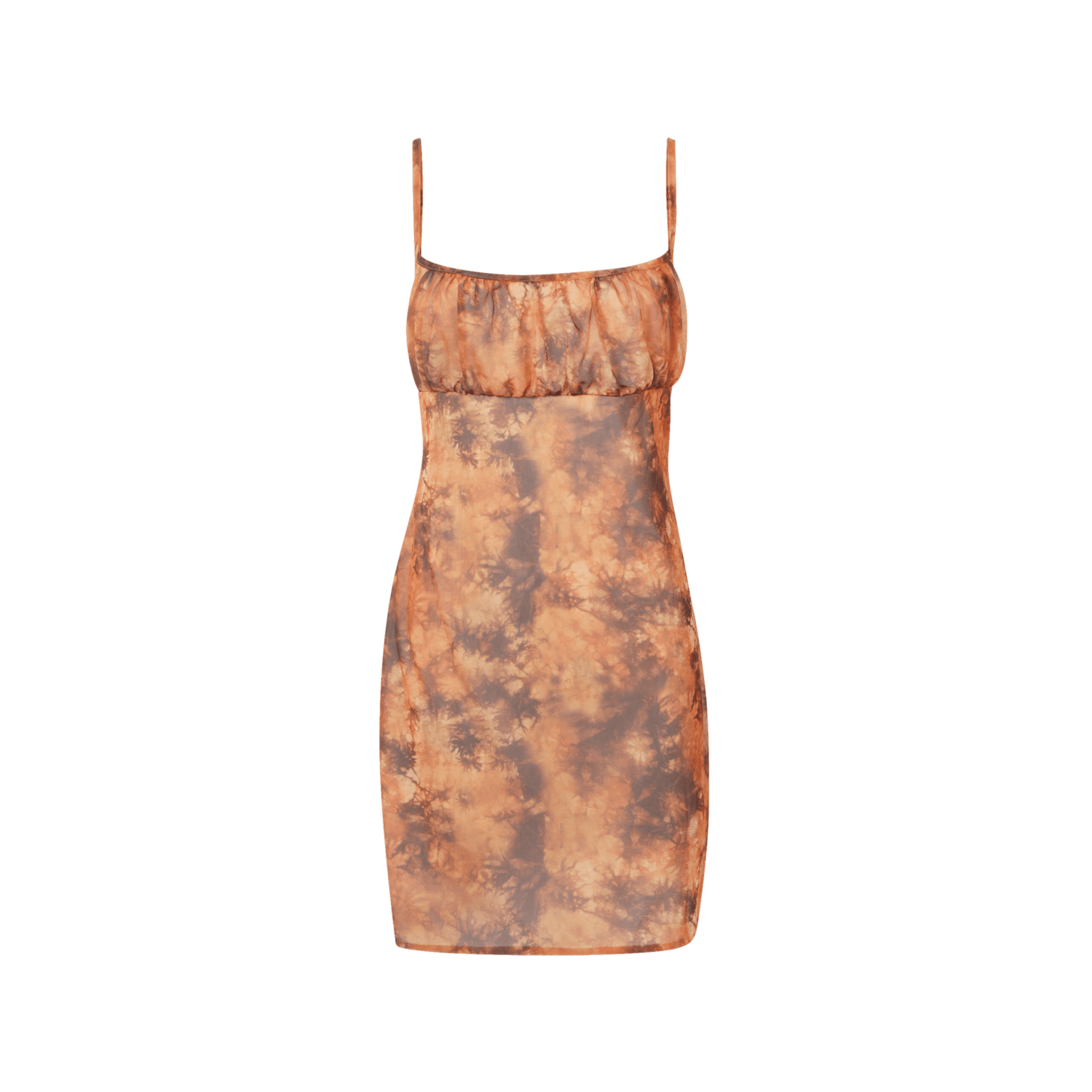 Orange Short Dress