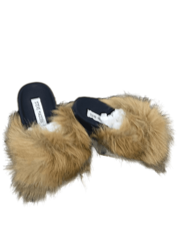 Steve Madden Fury Brown Slides