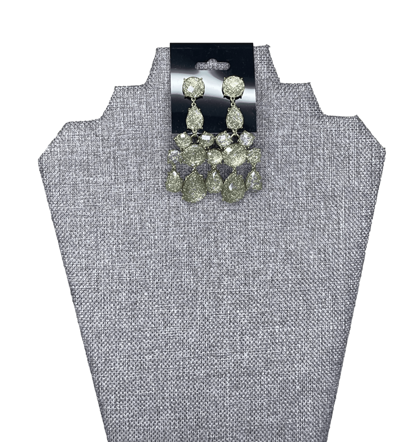 Olive Glitter Earrings