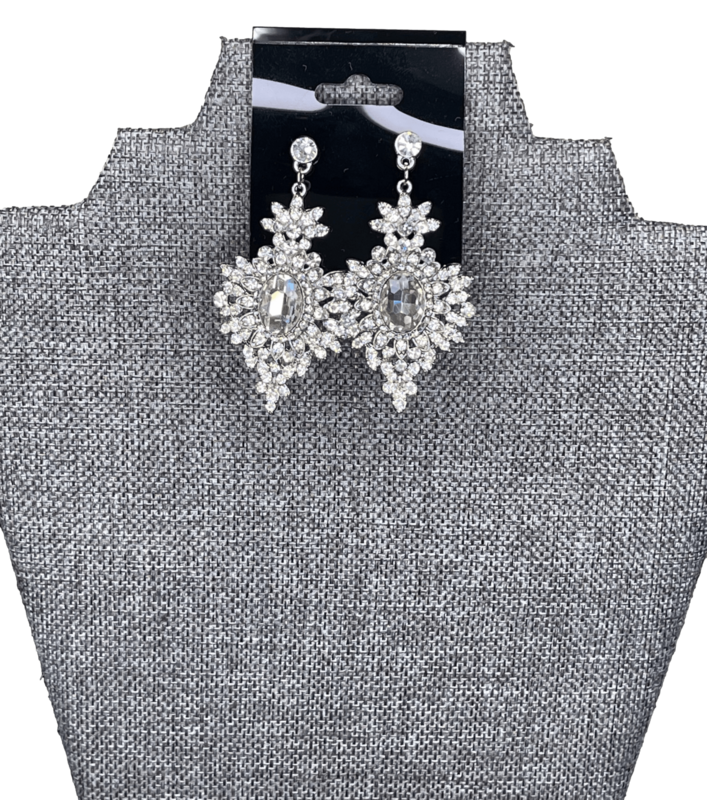 bebe Swarovski Crystal Earrings