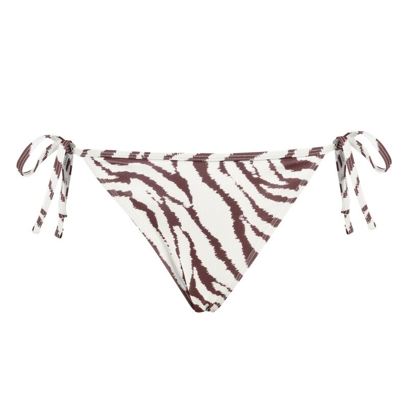 Leopard Tie Bikini Bottoms