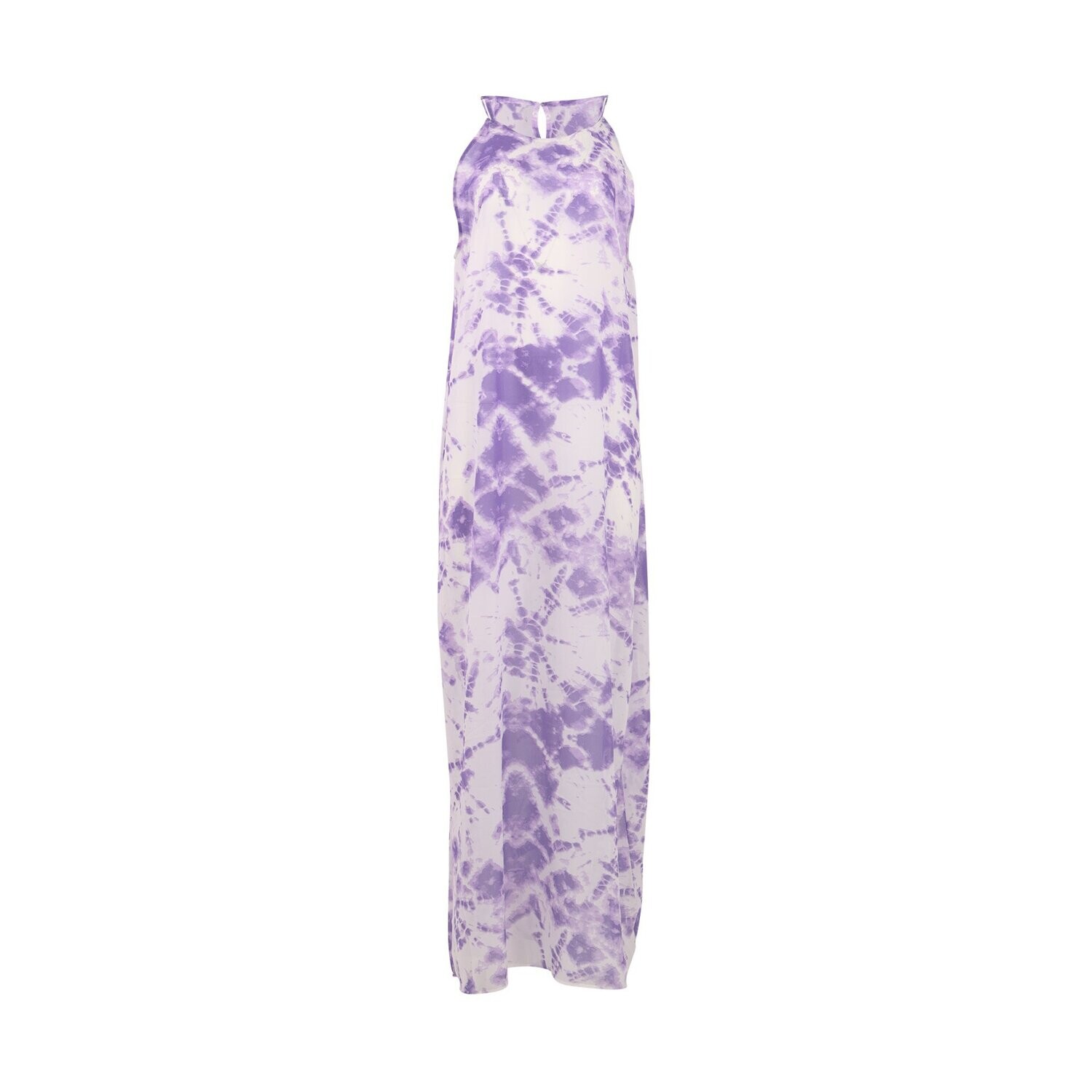 Lavender Sheer Cover-Up Long Dress