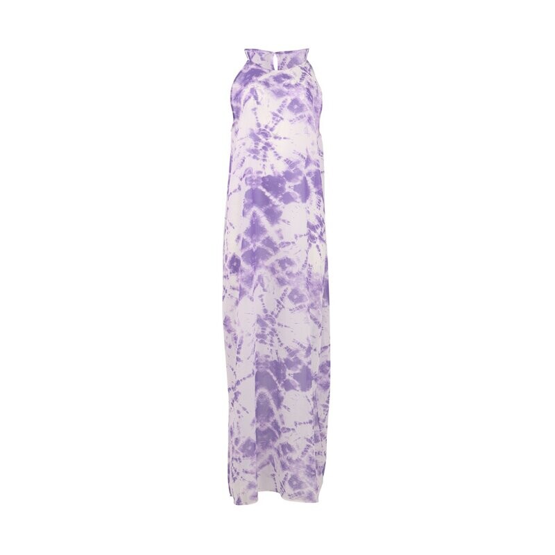 Lavender Sheer Cover-Up Long Dress Lavender Sheer Cover-Up Long Dress