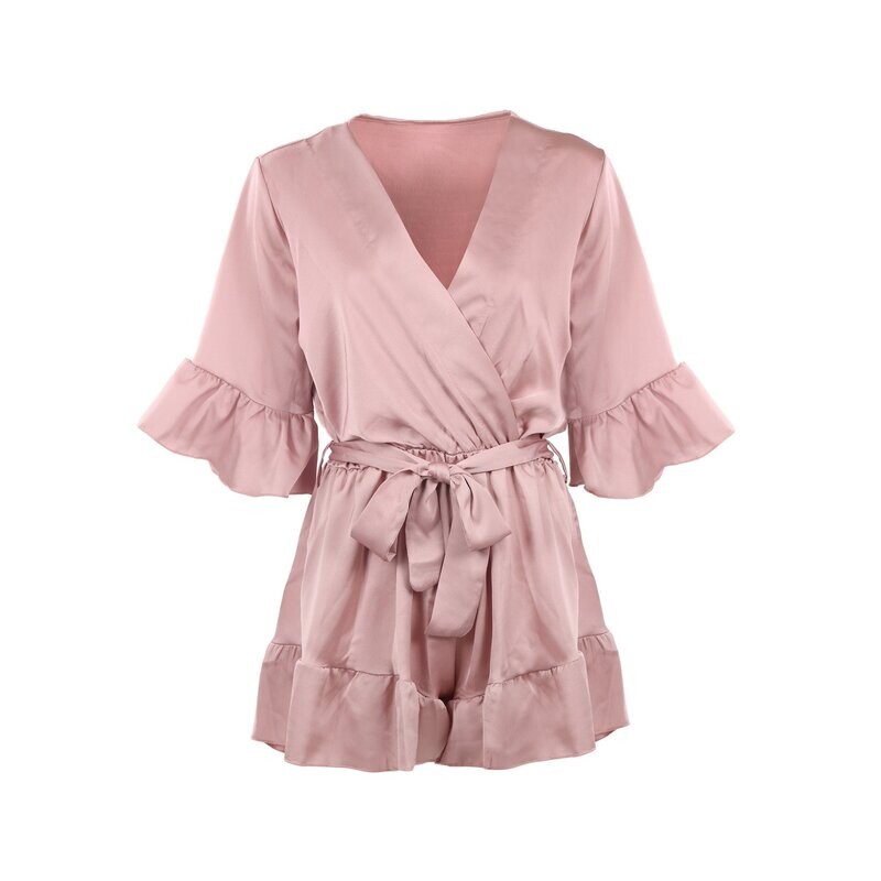 Pink Mauve Romper