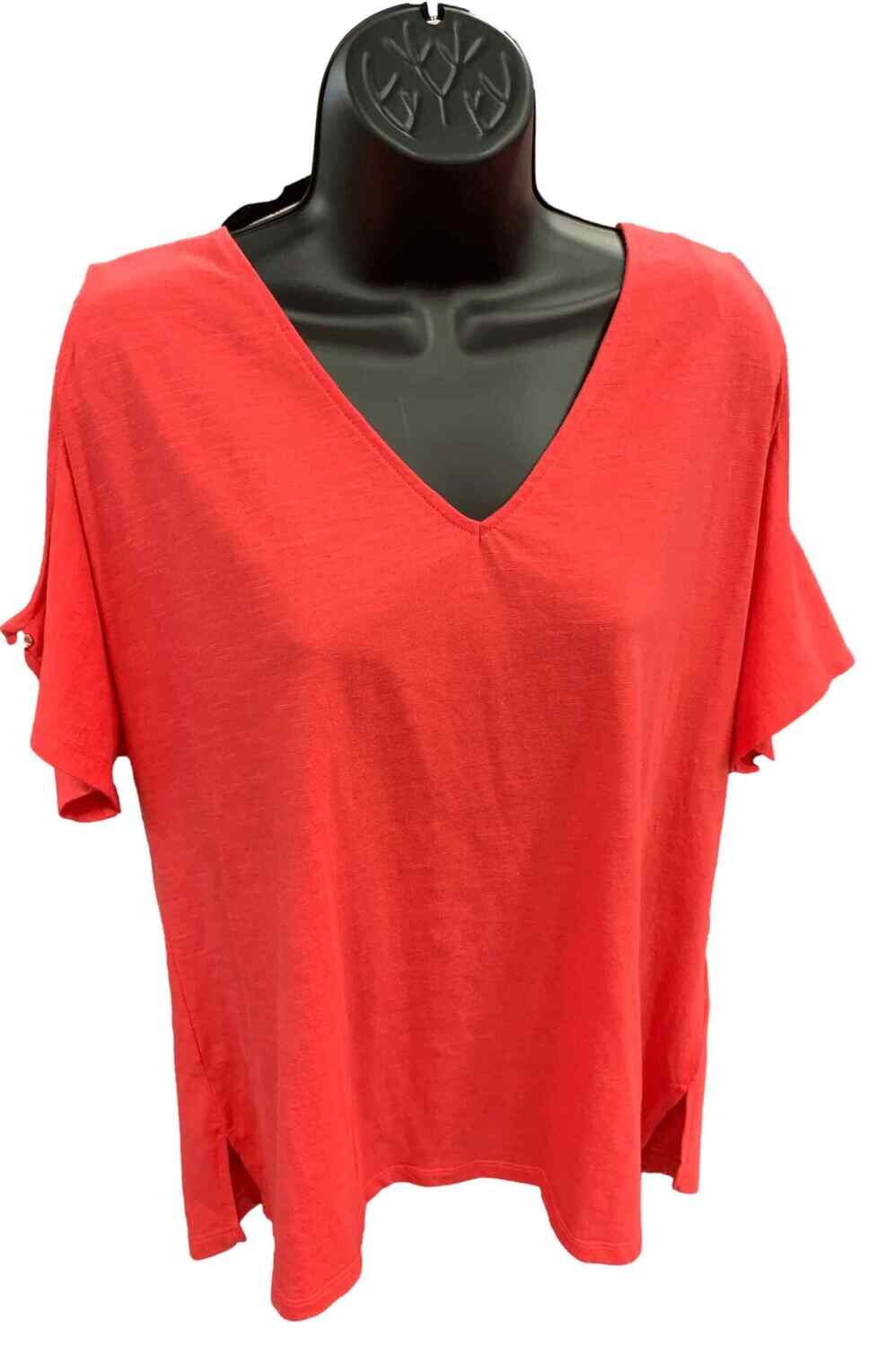 Michael Kors Red Blouse