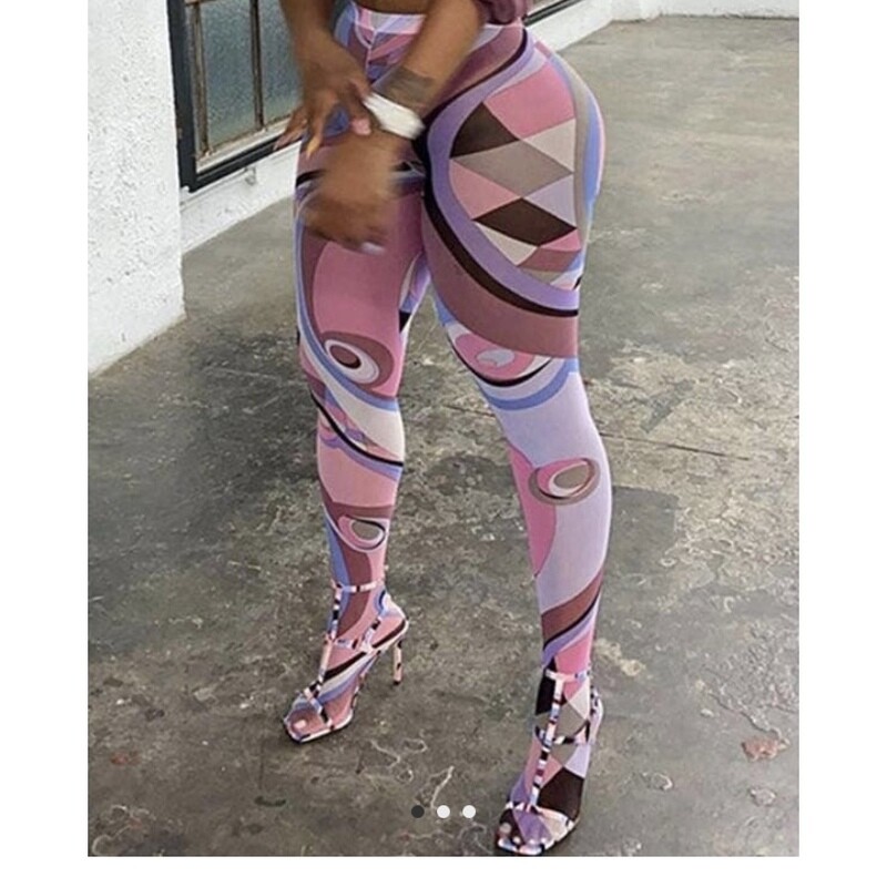 Colorblock Casual Joggers