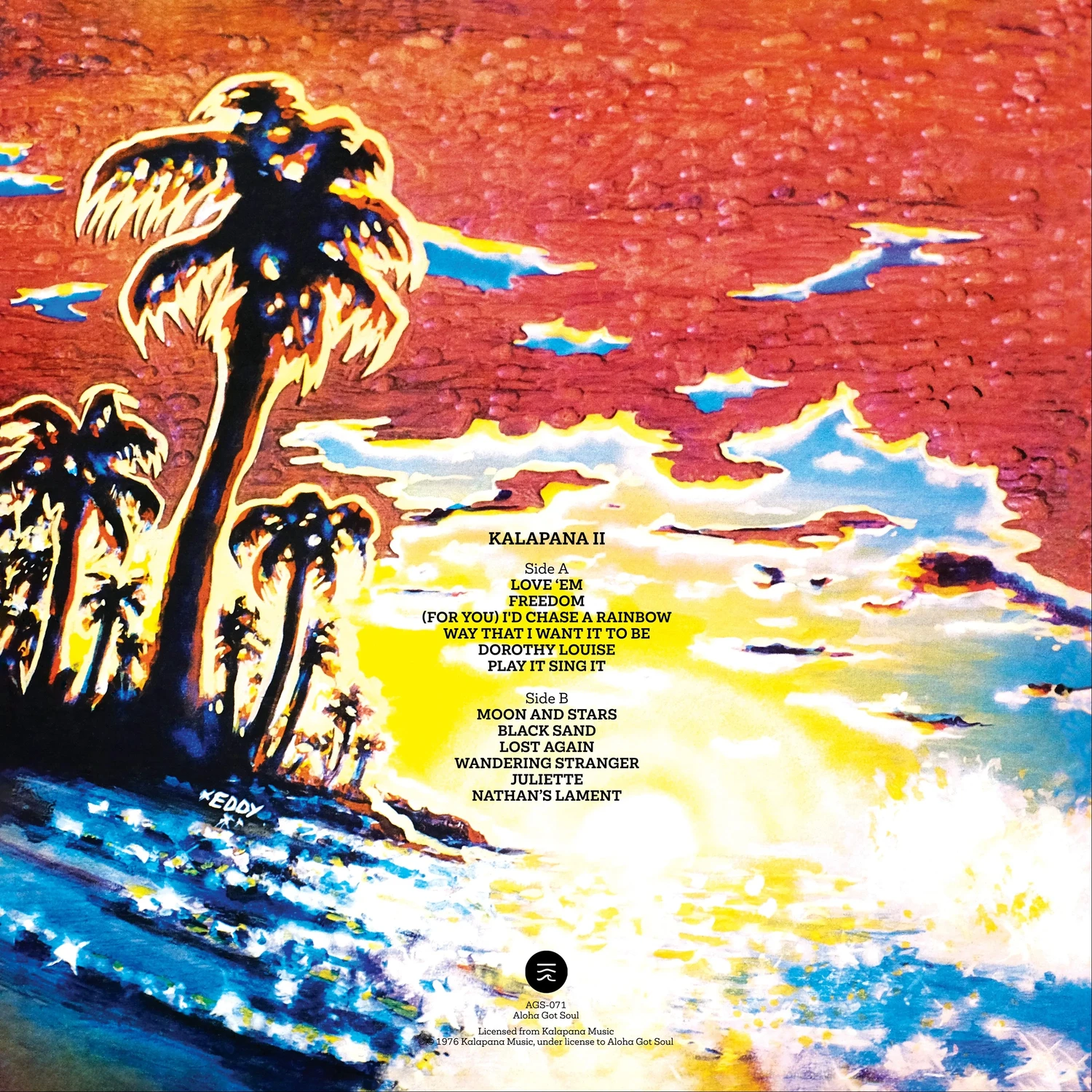 Kalapana - Kalapana II (Hungry Ear Variant Fire Red Vinyl)