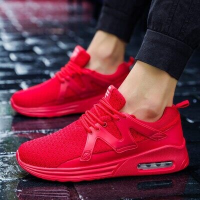 Baskets respirantes à lacets pour hommes, chaussures de Sport décontractées, grande taille, été