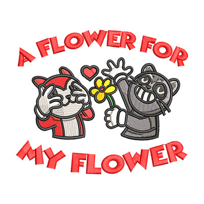 My flower(hoodie)