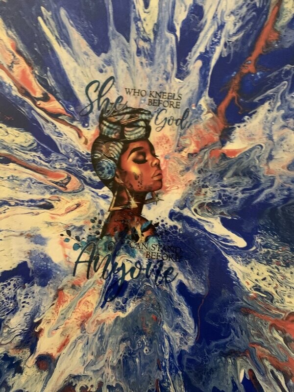She who kneels before God