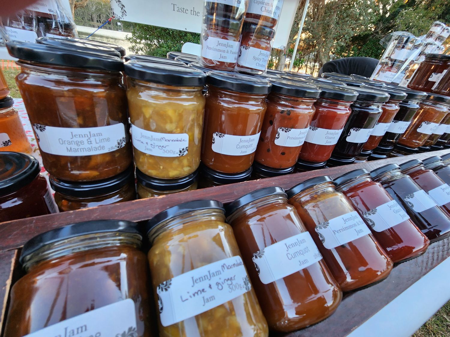 Jams, chutneys, pickles &amp; honey